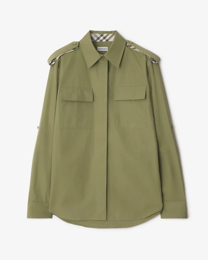 Burberry Hemd aus Baumwollpopelin Wreath