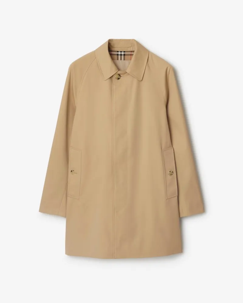 Burberry Kurzer Heritage-Car Coat „Camden“ , Size Honey-beige