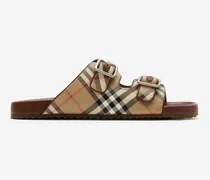 Sandalen „Urchin“ aus Leder mit Check , Size