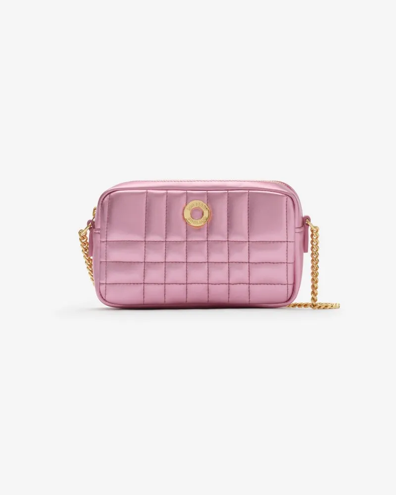 Burberry Crossbody-Tasche aus gestepptem Leder Rosa