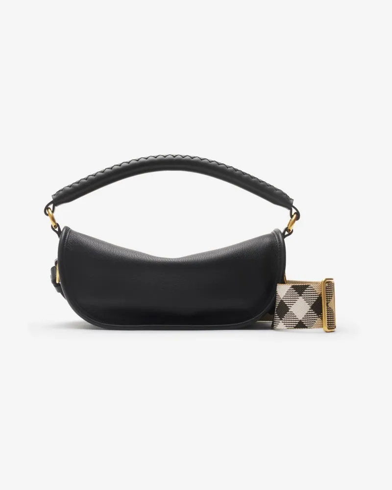 Burberry Schultertasche „B Clip Schwarz