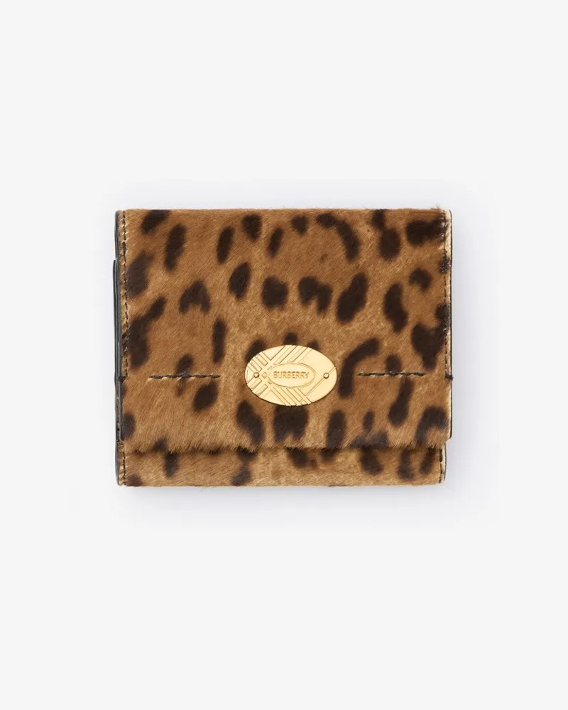 Burberry Brieftasche „Cotswolds“ mit Leopardenmuster Leopardenmuster