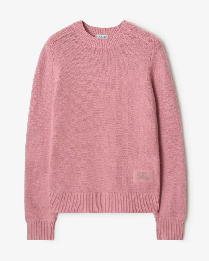 Burberry Kaschmirpullover Begonia-rosa