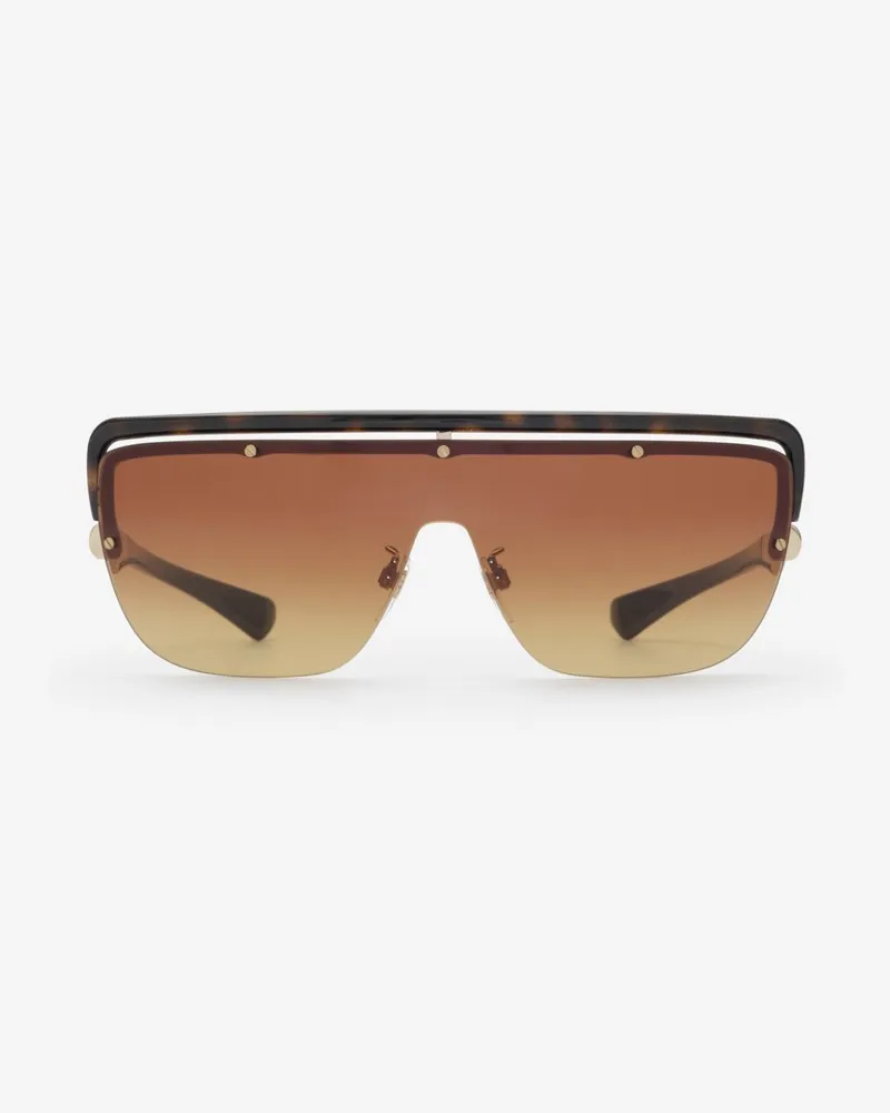Burberry Sonnenbrille mit eckigem Gestell Dark