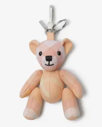 Burberry Thomas Teddybär-Anhänger Peach