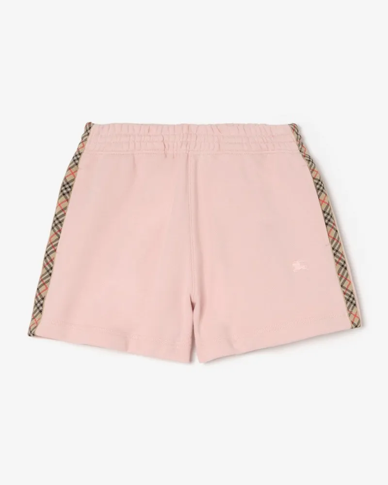 Burberry Baumwollshorts mit Karobesatz Bouquet