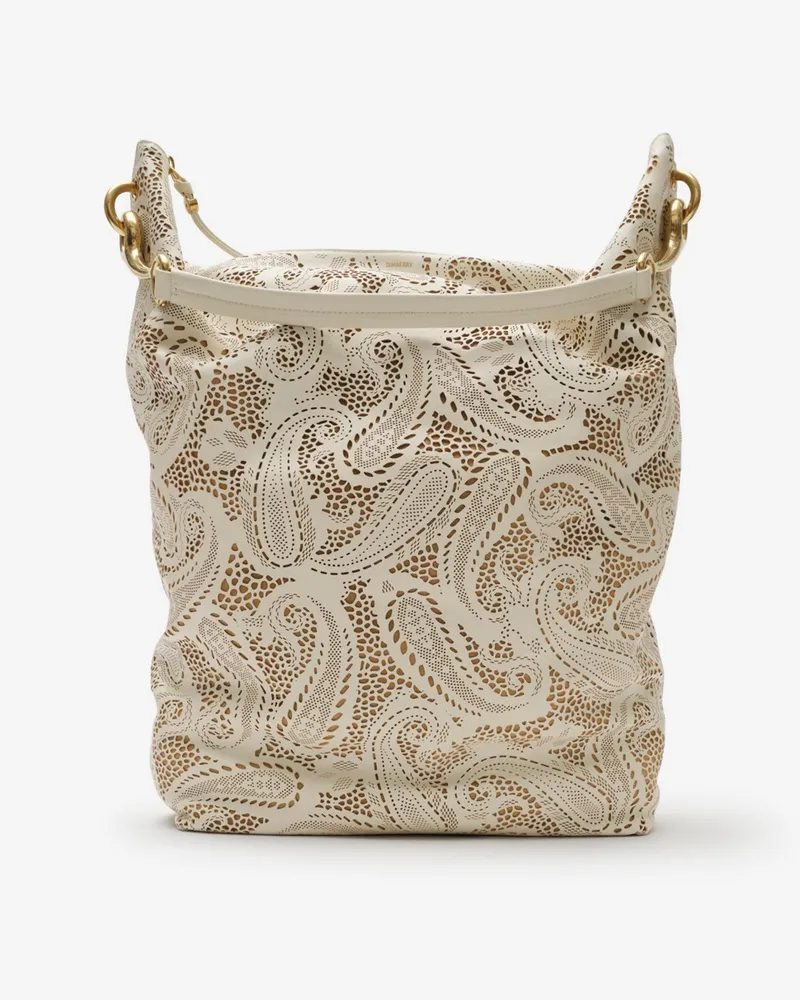 Burberry Große Henkeltasche „Bridle Soap-beige
