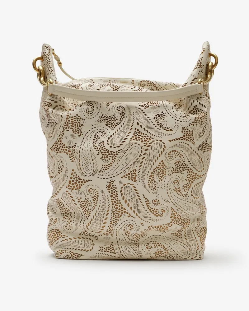Burberry Große Henkeltasche „Bridle Soap-beige