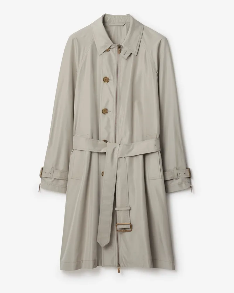 Burberry Langer Seiden-Car Coat Castle
