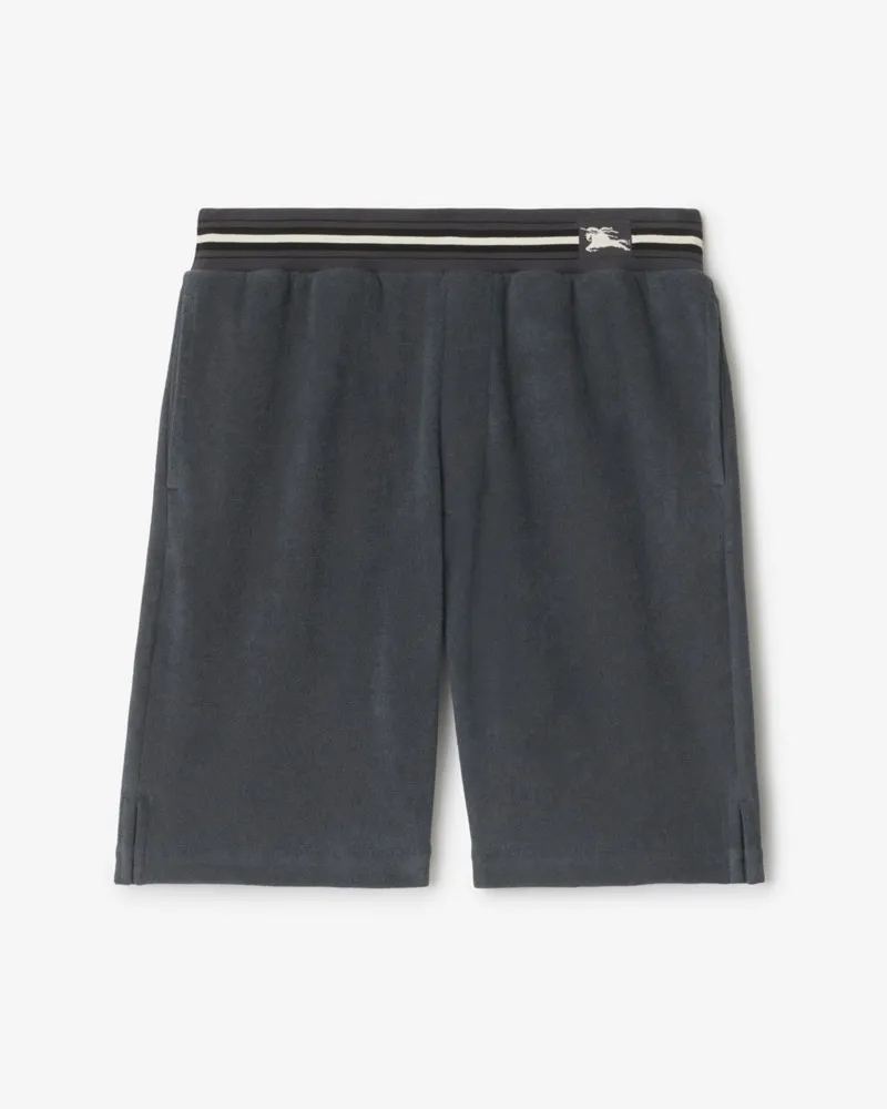 Burberry Frottee-Shorts aus Baumwolle Magnet