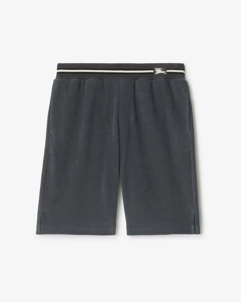 Burberry Frottee-Shorts aus Baumwolle Magnet