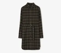Baumwoll-Hemdkleid in Check , Size