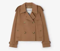 Cropped-Trenchjacke „Mayfair“ aus Kaschmir , Size