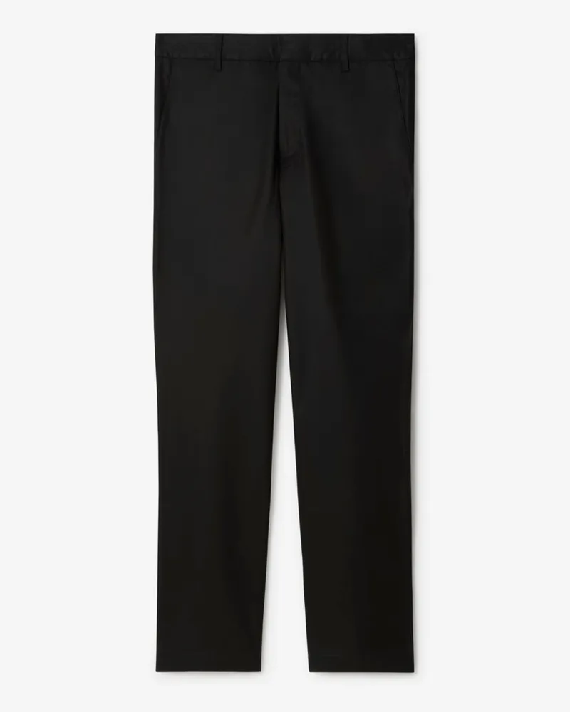 Burberry Baumwoll-Chino Schwarz
