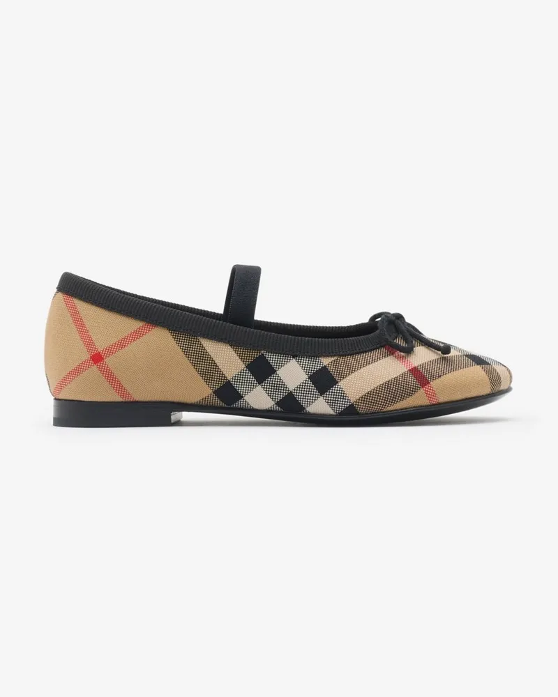Burberry Ballerinas in Check , Size Archive