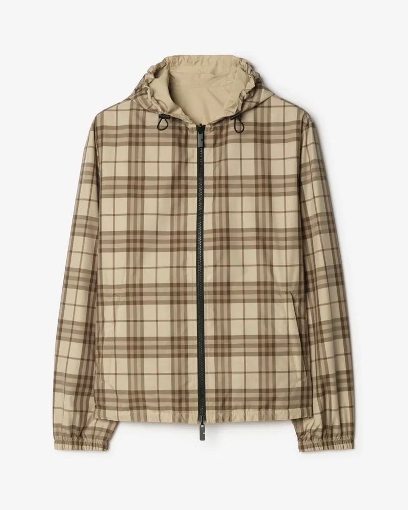 Burberry Wendbare Kapuzenjacke „Newport“ in Check , Size Light