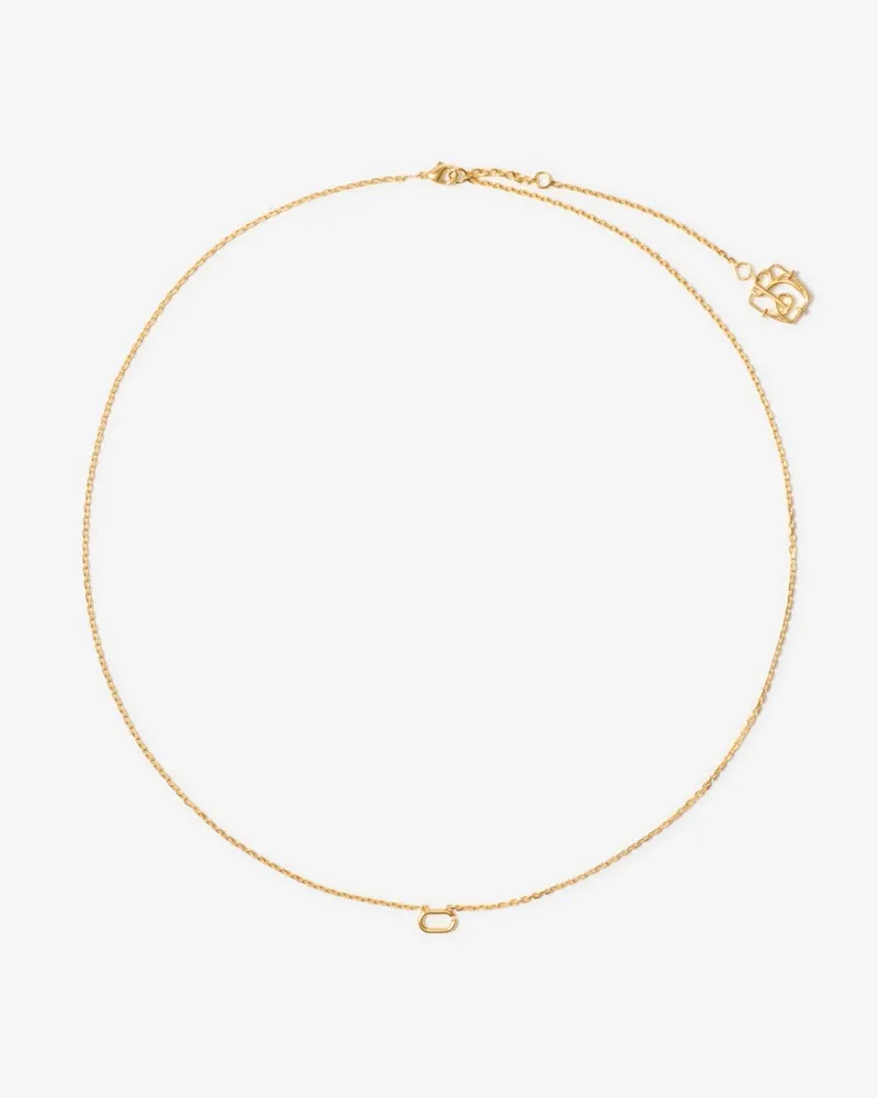 Burberry Filigrane Gliederkette „Charm Gold