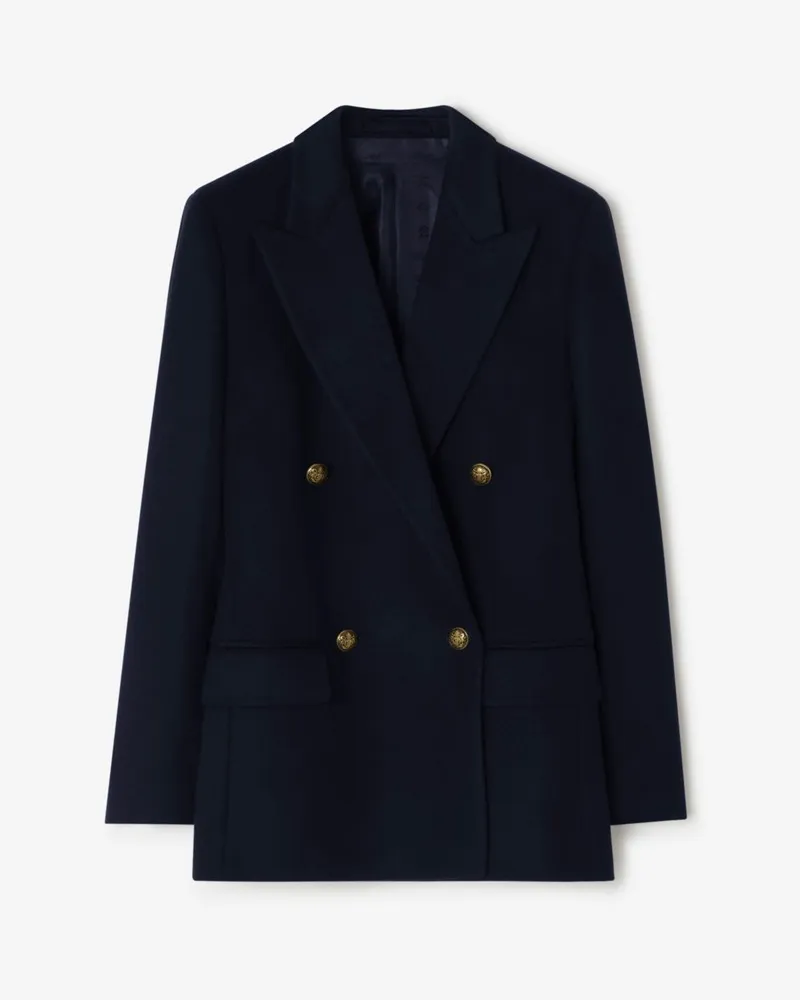 Burberry Kaschmirjackett , Size Marineblau