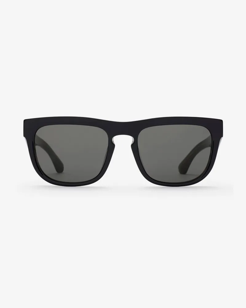 Burberry Sonnenbrille mit eckiger Fassung und Karodetail Schwarz