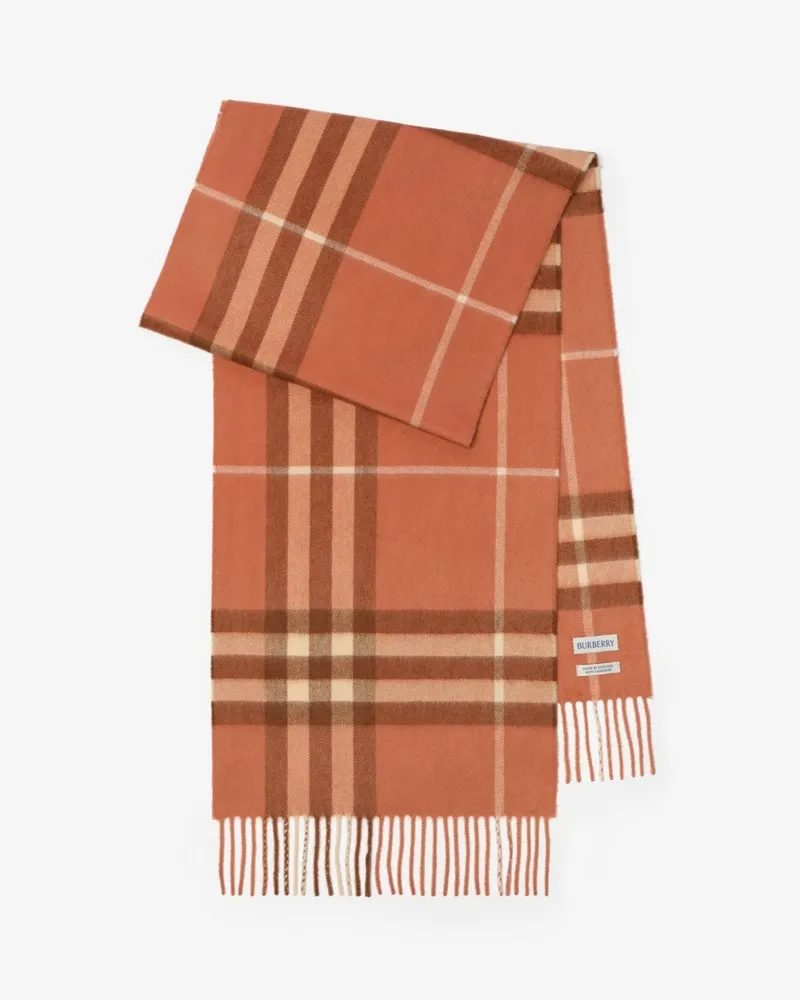 Burberry Kaschmirschal in Check Clay