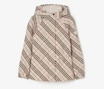 Wendbare Kapuzenjacke in Check , Size