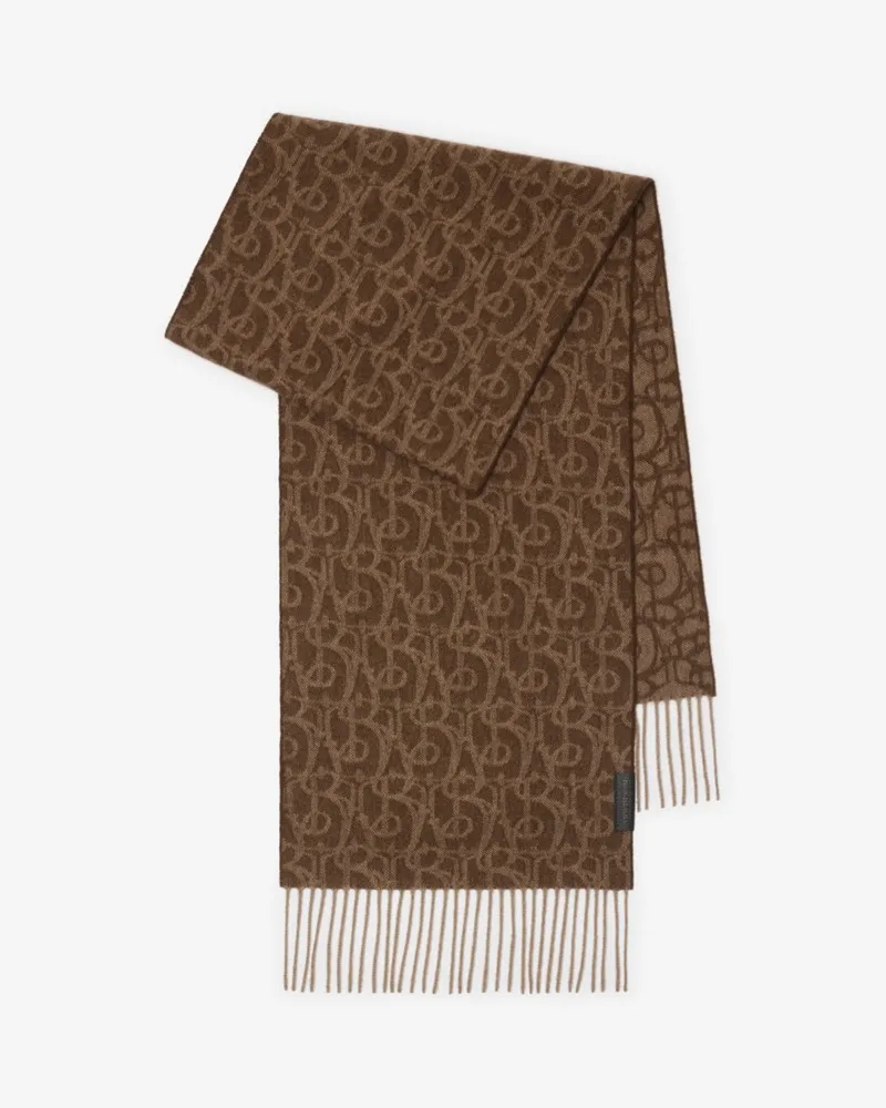 Burberry Kaschmirschal mit B-Motiv Twig