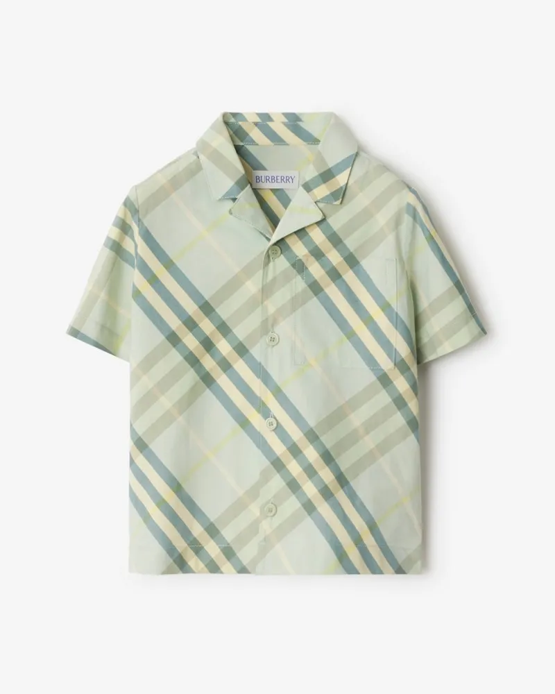 Burberry Baumwollhemd in Check Breeze