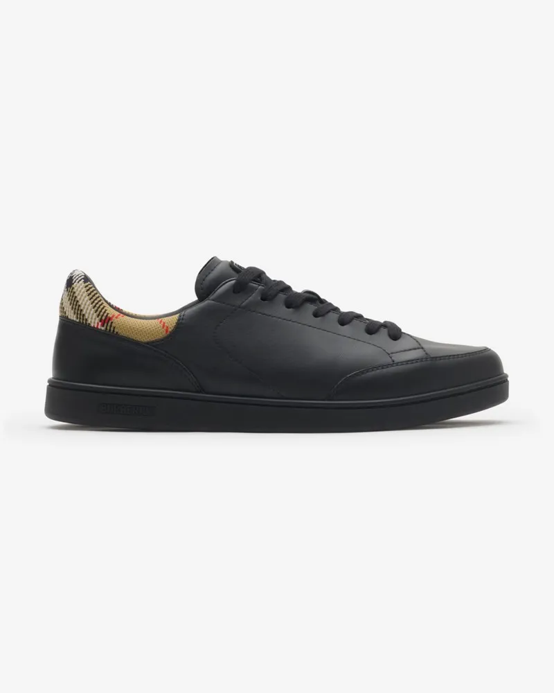 Burberry Ledersneaker „Set Schwarz