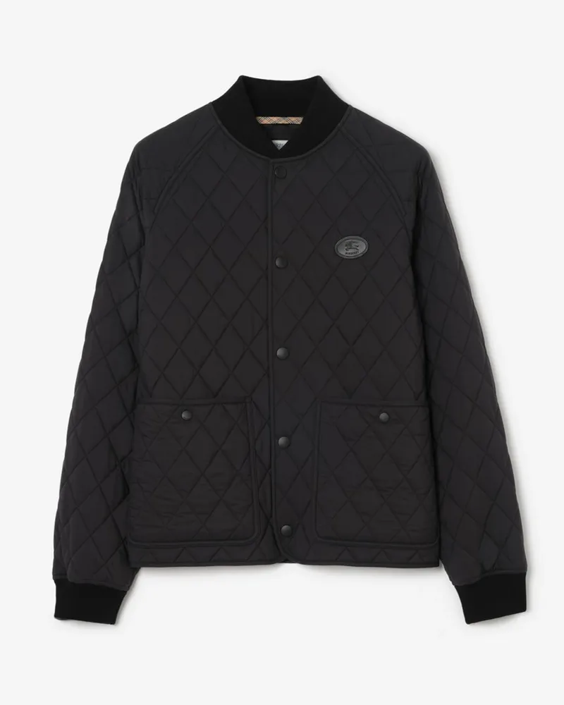 Burberry Nylon-Steppjacke Black
