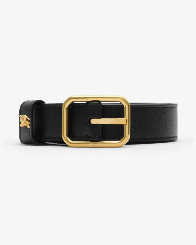 Burberry Ledergürtel „Knight“ , Size Schwarz