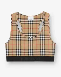 Burberry Bustier-Top Vintage-beige