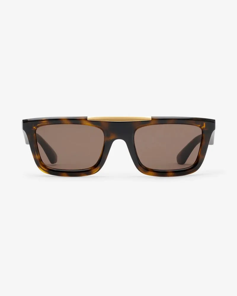 Burberry Rechteckige Sonnenbrille „Classic Schildpattfarben