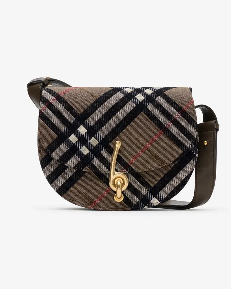 Burberry Kleine Tasche „Bridle Brush-braun