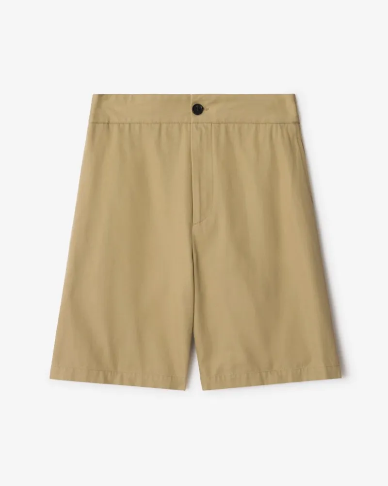 Burberry Shorts aus Gabardine Hamper-beige