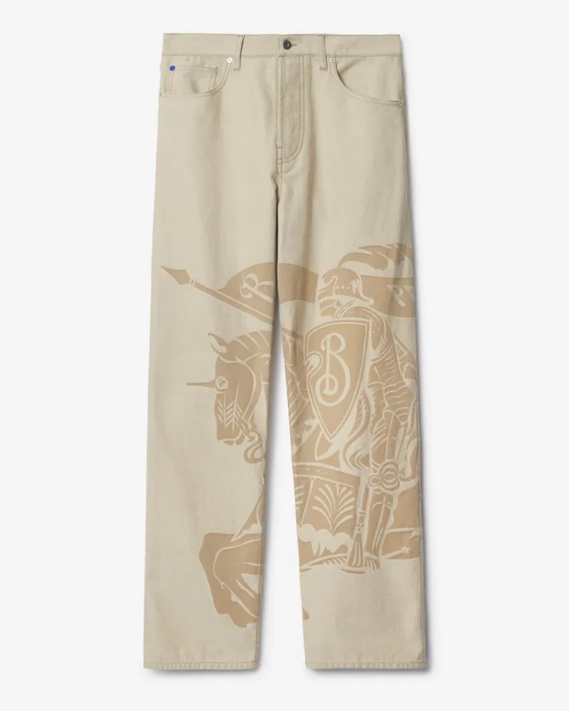 Burberry Klassisch geschnittene Jeans mit EKD-Motiv Rubble
