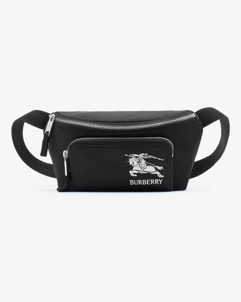 Burberry Bauchtasche mit Knight und Logo Black