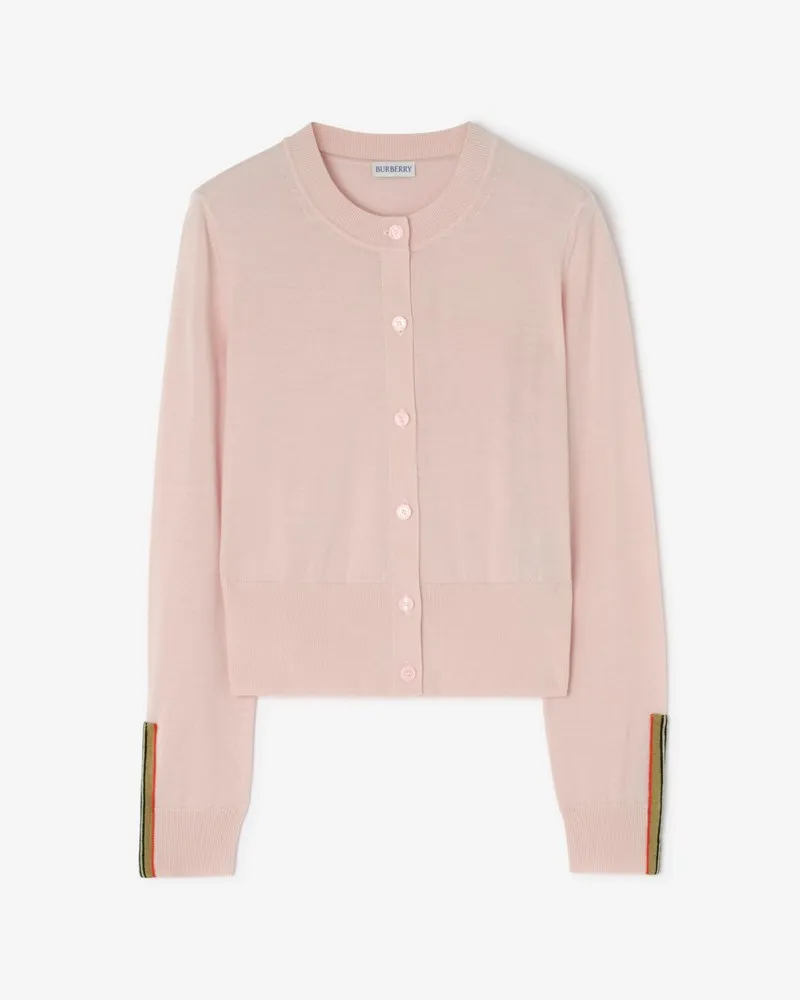 Burberry Wollcardigan , Size Compact-rosa