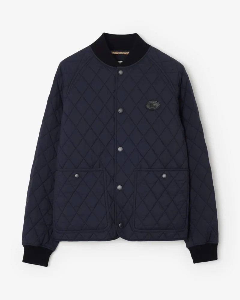 Burberry Nylon-Steppjacke Navy