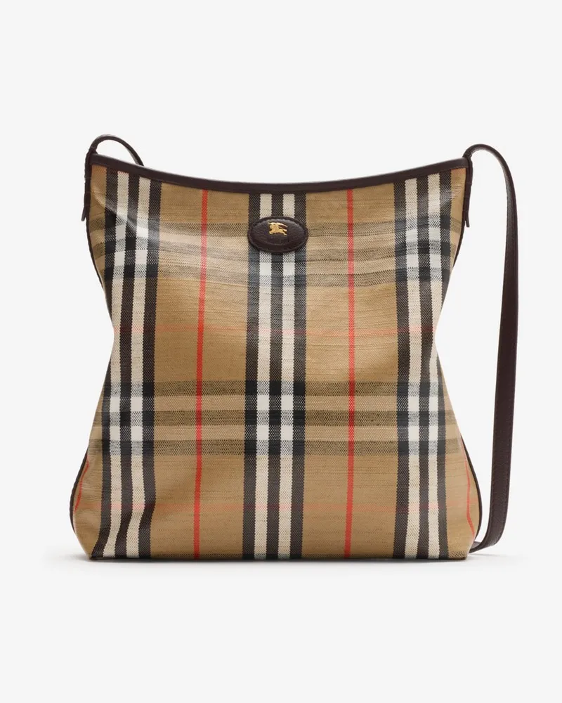 Burberry Kleine Schultertasche „Highlands Sand