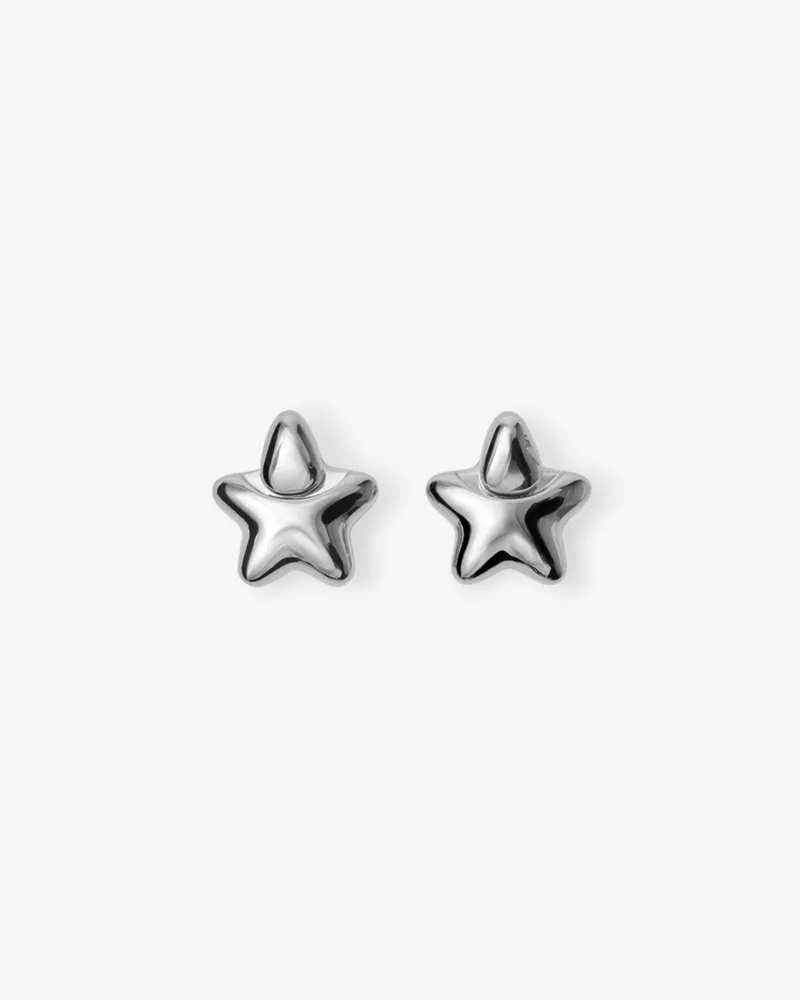 Burberry Ohrringe „Star Silber