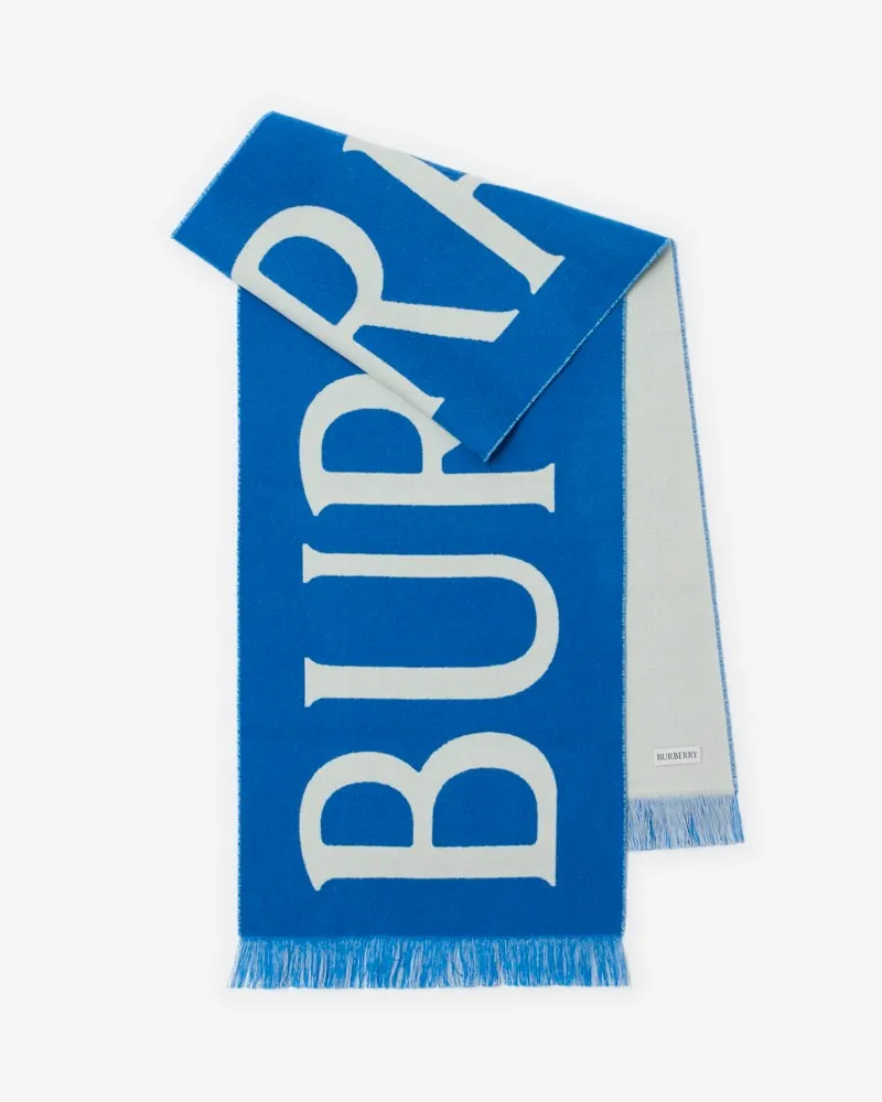 Burberry Wollschal mit Logo Knight