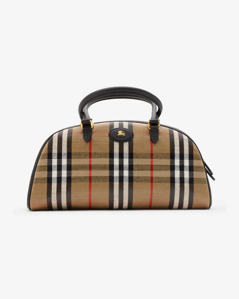 Burberry Bowlingtasche „Highlands Sand-beige