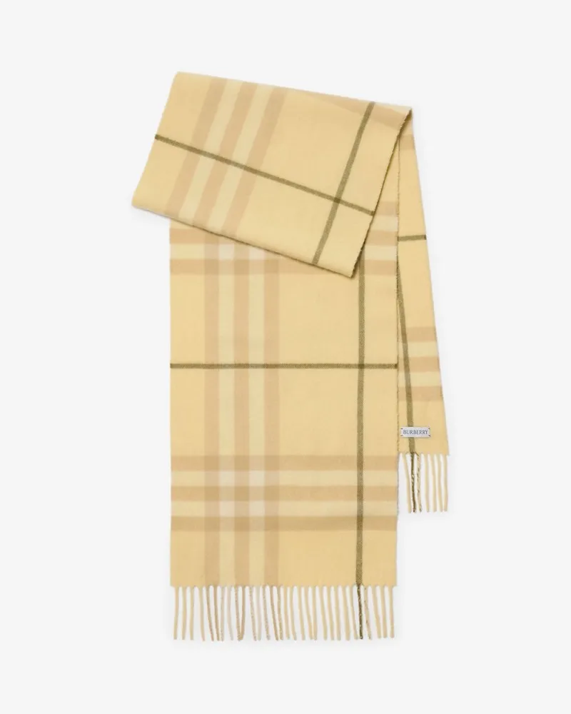 Burberry Kaschmirschal in Check Buff