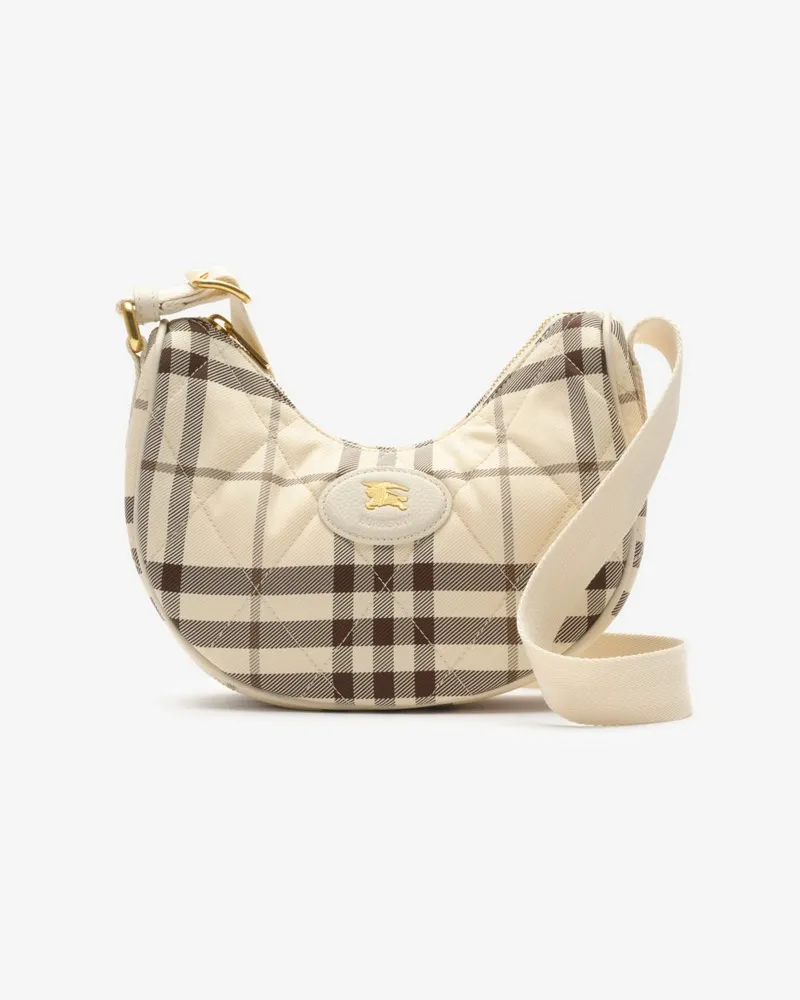 Burberry Crossbody-Tasche „Horseshoe Hellbeige
