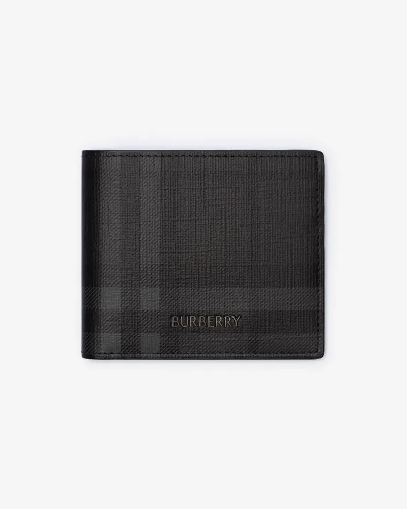Burberry Faltbrieftasche „City“ in Check Iron