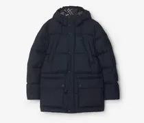 Wattierte Jacke mit Kapuze