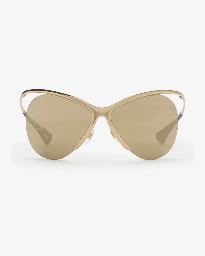 Burberry Pilotensonnenbrille aus Metall Gold