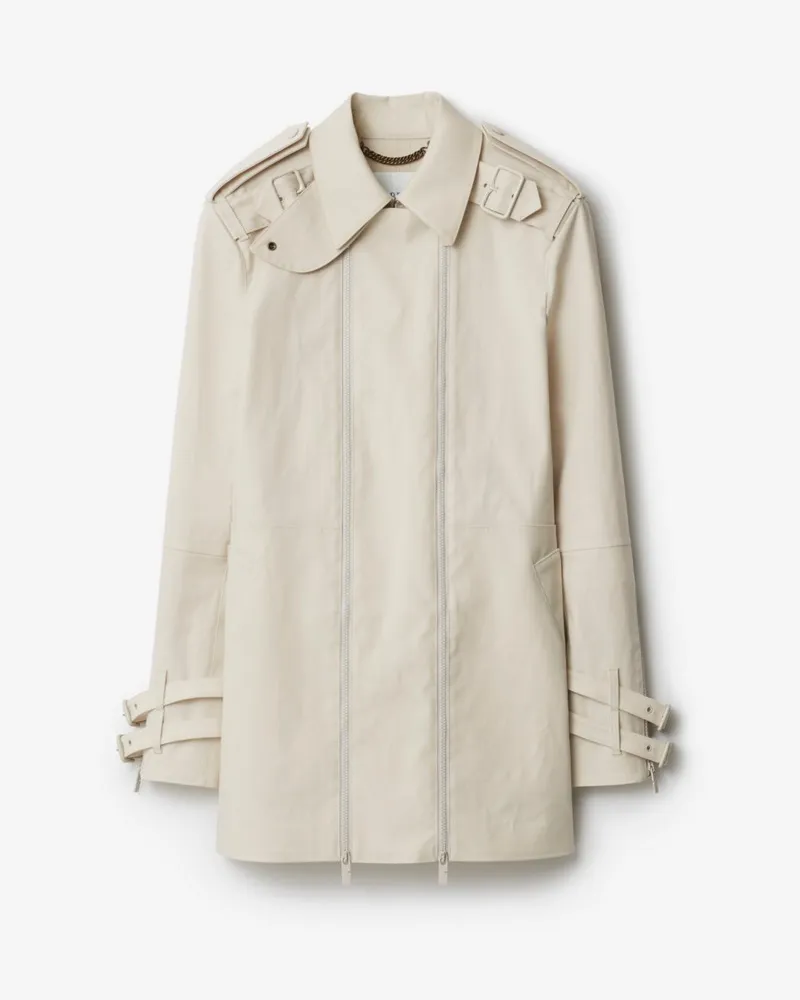 Burberry Trenchjacke aus gebondeter Baumwolle Sail