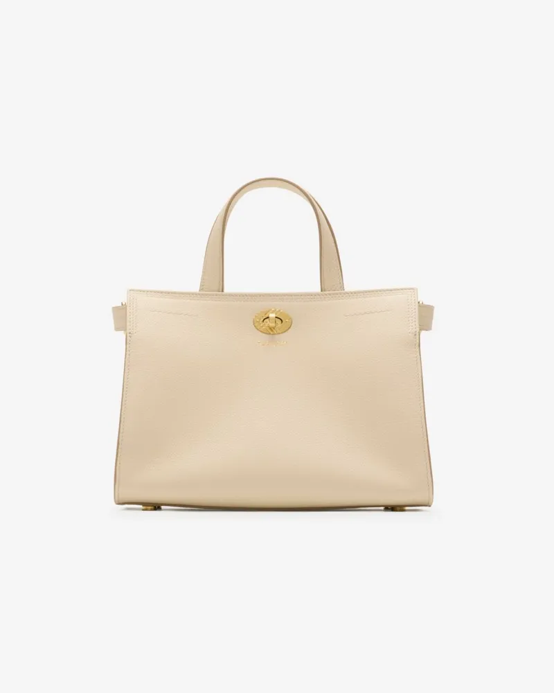 Burberry Henkeltasche „Cotswolds“ im Kleinformat Soap-beige