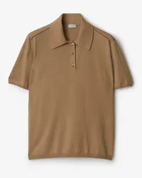 Burberry Poloshirt Flachsfarben